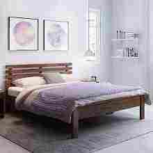 Pure Wooden Double Bed