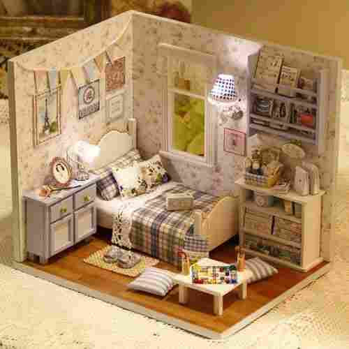 Diy Wooden Miniature Doll House Furniture
