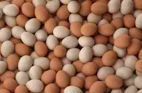 White and Brown Chicken Table Eggs