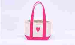 Heart Embroiders Tote Bag