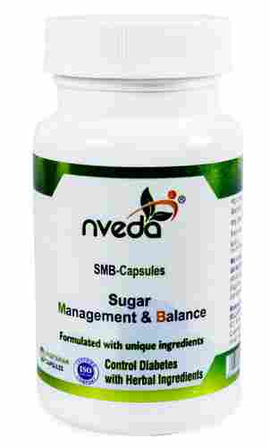 Nveda SMB Capsules for Sugar Management and Balance (60 capsules) Ayurvedic Formulation