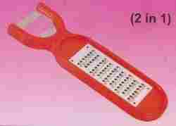 Red Color Plastic Cheese Grater