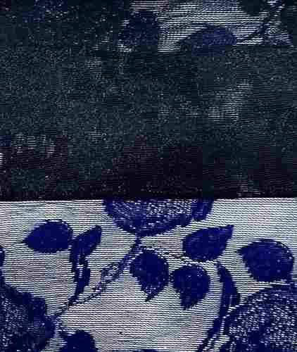Jacquard Net (Flower Pattern) Fabric