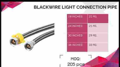 Blackwire Light Connection Pipes