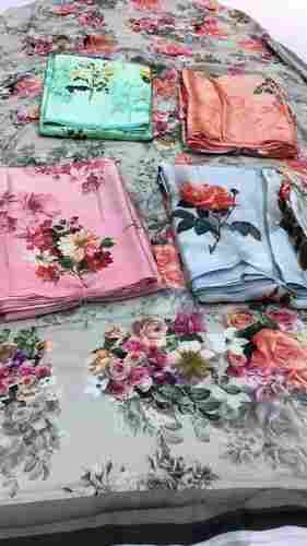 Light Weight Floral Printed Sarees
