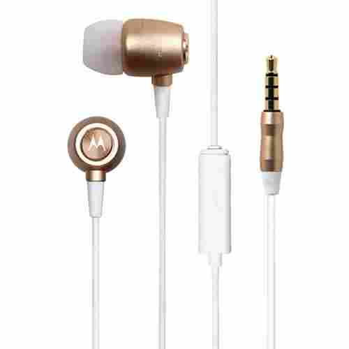 Earbuds Studio in-Ear Headphones -Gold (Motorola) 