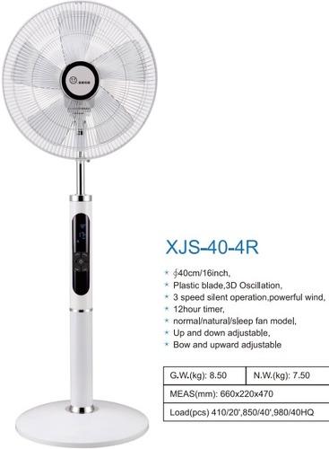 3D Oscillation 16 Inch Stand Fan Blade Material: As