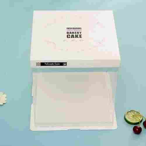 Clear Plastic Cake Box Packing With Window