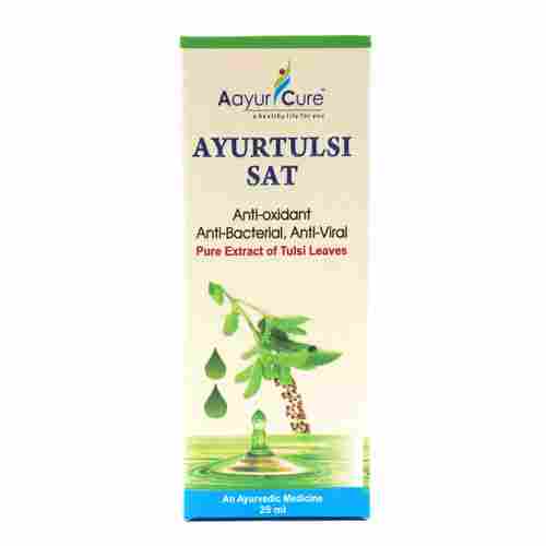 Ayurcure Ayur Tulsi Satva - Ayurvedic Medicine For Asthma & Thyroid - 25ml