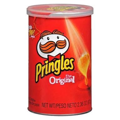 Available In All Colors Pringles Potato Crisps Original