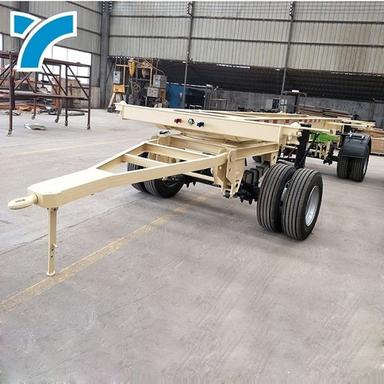 Container 3 Axles Construction Machine Full Trailer Truck Length: 7.5  Meter (M)