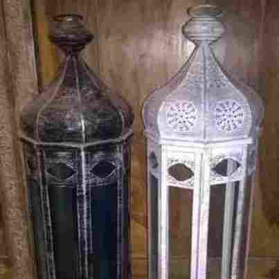 Handmade Stylish Glass Table Lantern