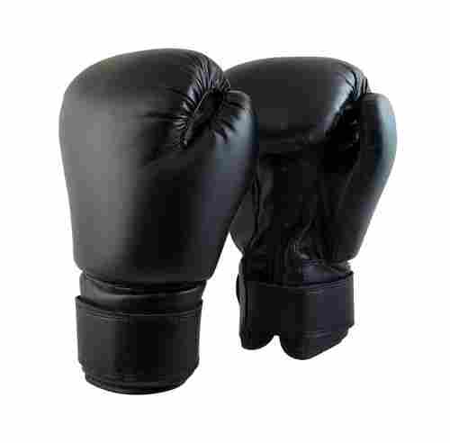 Leather Boxing Gloves Black