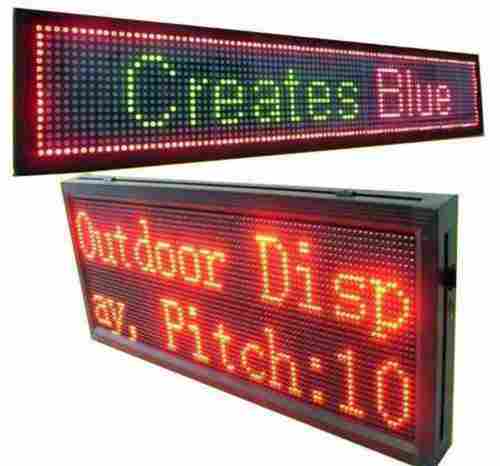 Scrolling LED Display Boards
