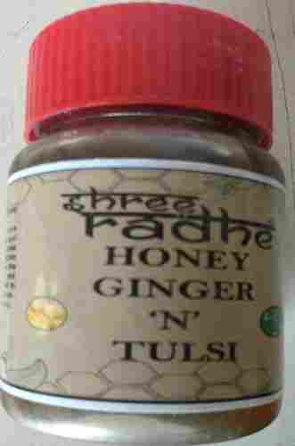 Honey With Ginger and Tulsi