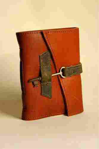 Antique Handmade Leather Diary