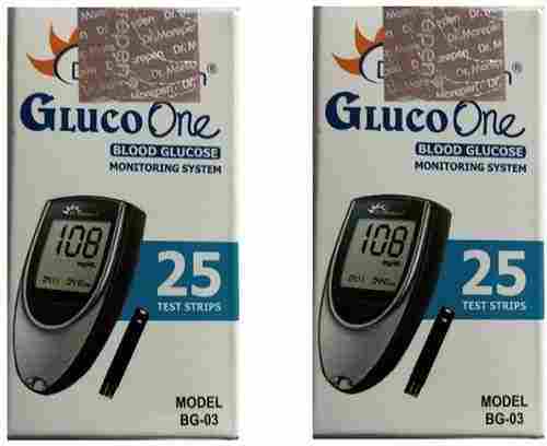 Gluco One BG 03 Test Strip 25 Test (Dr Morepen)