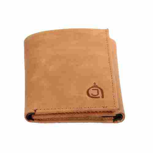 Pure Leather Wallet (Tri Fold Genuine)