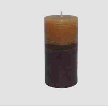 Decorative 2 Layered Pillar Candle GG011796