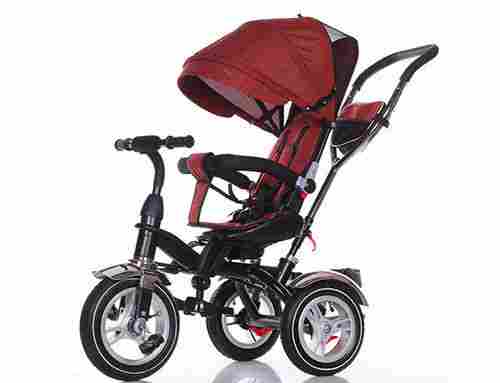 Steel Frame And Linen Baby Tricycle