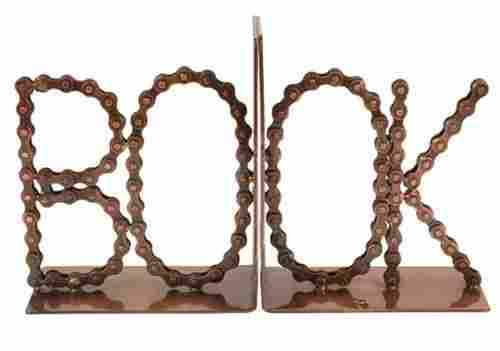 Recycled Chain Bookend