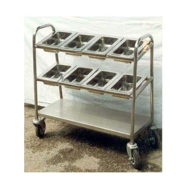 Stainless Steel Masala Trolley Application: Restaurant And Hotels