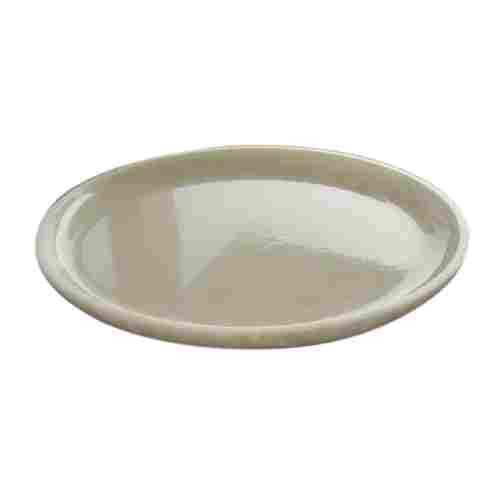 White Round Marble Plate