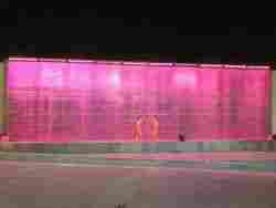 RGB Wall Washer Fountain Light
