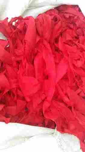 Durable Red Cotton Waste