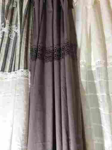 Embroidered Linen Curtains