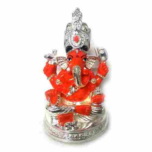 Ceramic Dashboard Ganesh Idol