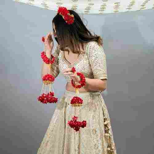 Bridal Floral Kaleere For Wedding