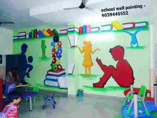 Wall Painting For Primary School Vadodara