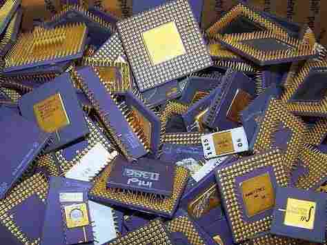 Pentium Pro Ceramic CPU Scrap