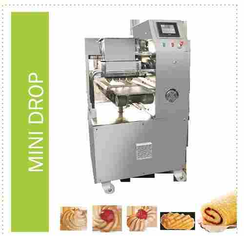 Mini Cookie Dropping Machine Equipped with Compact High Speed PLC