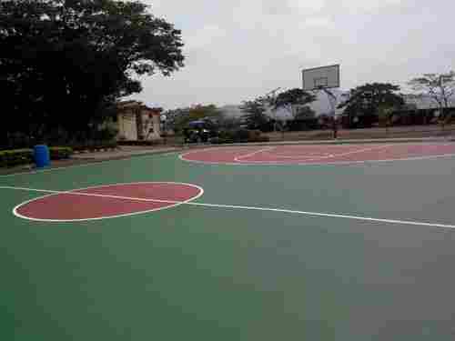 Outdoor Synthetic Basketball Court Flooring
