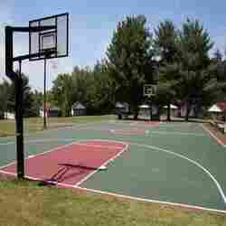Synthetic Basketball Outdoor Court Flooring
