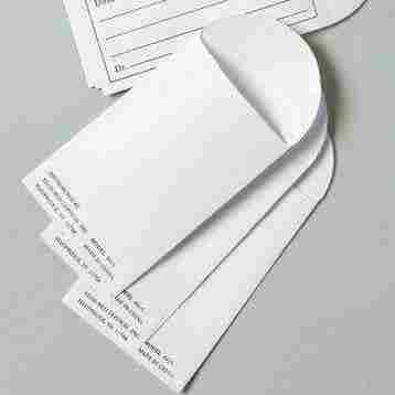 Paper Medicine Envelope