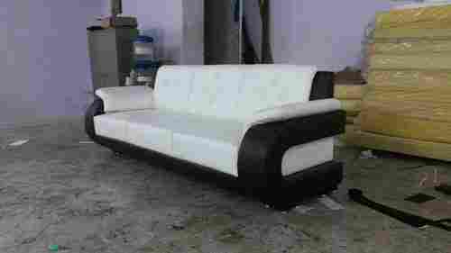 Design White And Black Sofa 3 Seater