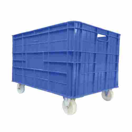 Blue Color Plastic Crate