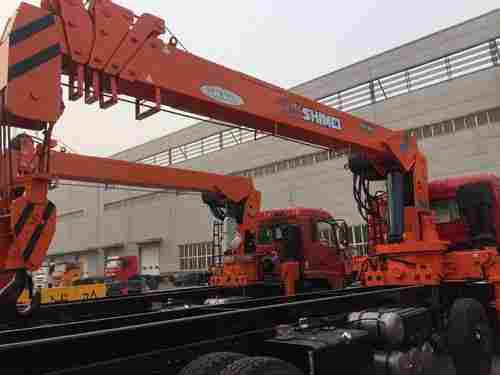 16 Tons Lifting Capacity 5 Sections Telescopic Boomed Truck-Mounted Crane