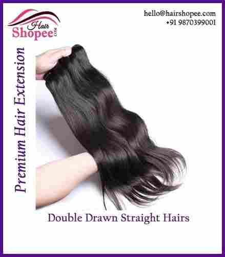 Straight Double Drawn Hairs