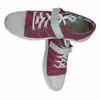 Eazy Trends Canvas Shoes With White Belt