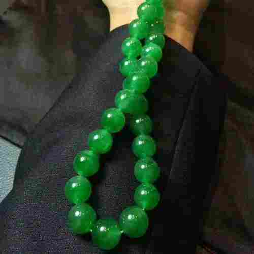 Jadeite Jade Bead Chain