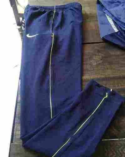 Mens Blue Color Sports Lowers