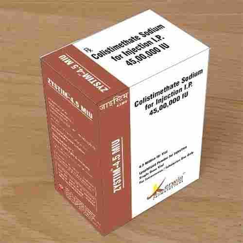Colistimethate Sodium 4.5 miu (lyophilized powder Form)
