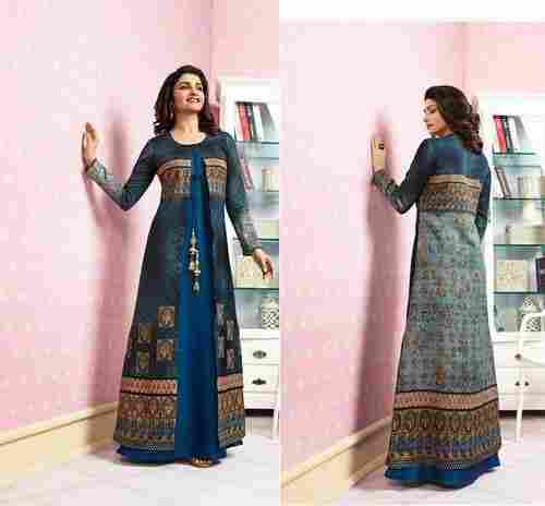 Full Sleeves Printed Casual Ladies Designer Kurtis with All Sizes