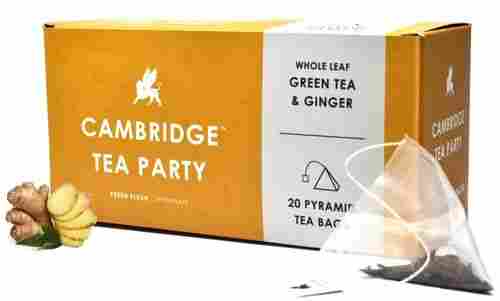 20 Pyramid Ginger and Green Tea Bag