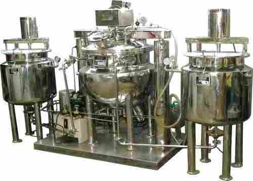 Fully Automatic Ointment and Cream Manufacturing Plant
