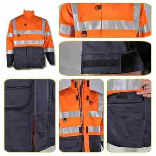 Customized Fire Resistant Anti Static Welder Work Jacket
